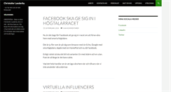 Desktop Screenshot of landerby.se
